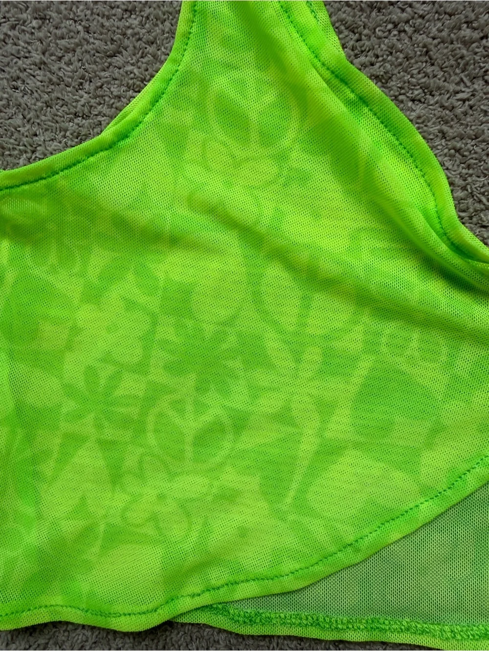 Beach Bunny - CLARA Cami Tie Tank Swim Cover-up - NEON GREEN